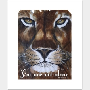 Brown Lion Posters and Art